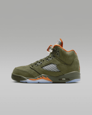 Air Jordan 5 Retro Big Kids Shoes. Nike